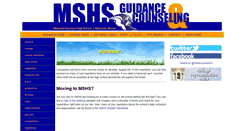 Desktop Screenshot of mshscounselors.com